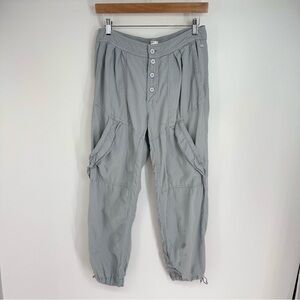 Prairie Underground Light Blue / Grey Cargo Organic Cotton Pants